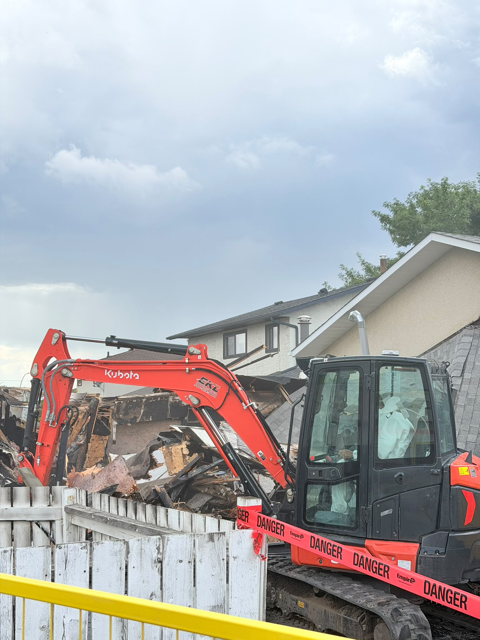 OnCall Abatement demolition project